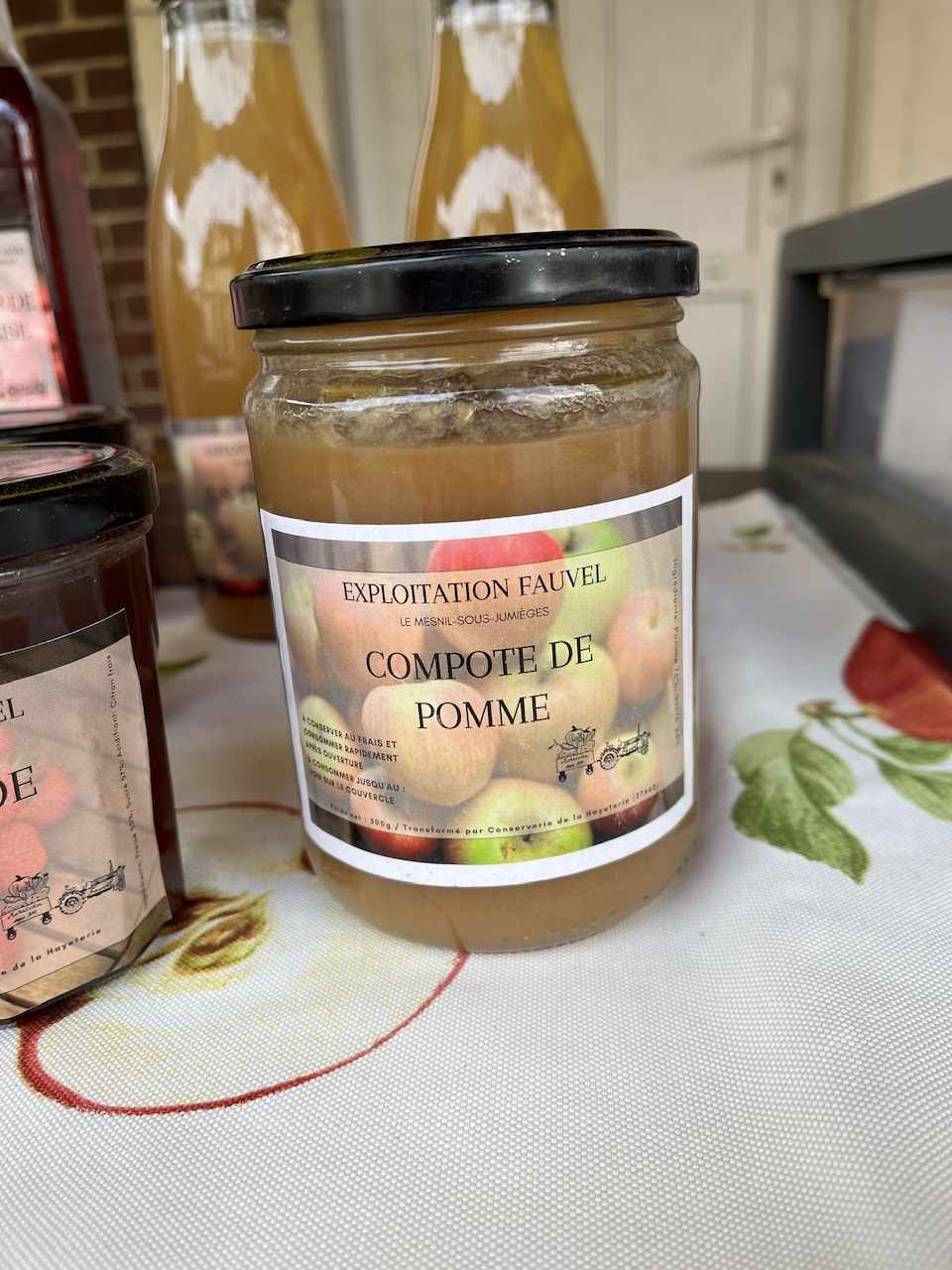 Compote de pommes 